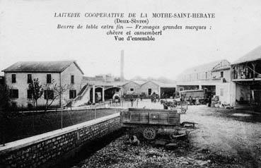 Iconographie - Laiterie coopérative de La Mothe-St-Héray - Vue d'ensemble