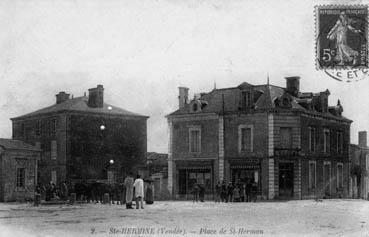 Iconographie - Place de St-Hermand