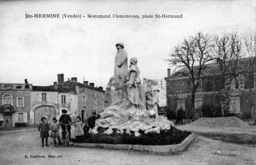 Iconographie - Monument Clemenceau, place St-Hermand