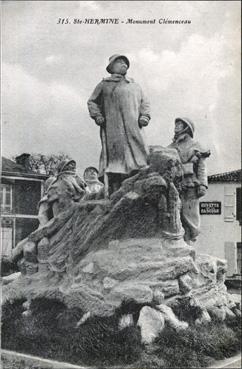 Iconographie - Monument au Président Clemenceau