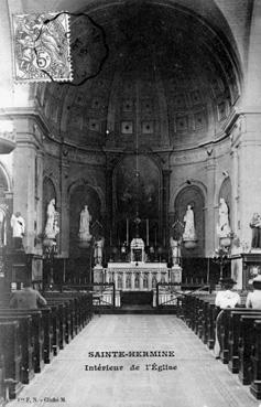 Iconographie - Intérieur de l'église