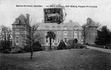 Iconographie - Le Vieux Château, XIIIe siècle, façade principale