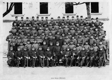 Iconographie - 137e Régiment d'Infanterie - Les sous-officiers