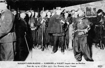iconographie - Garnier et Valet traqués dans un pavillon