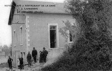 Iconographie - Hôtel café et restaurant de la Gare - J. Lamanda