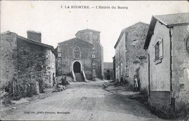 Iconographie - L'entrée du bourg