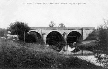Iconographie - Pont de Trizay sur le Grand Lay