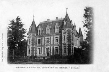 Iconographie - Château de Boissorin, près de Sainte-Hermine