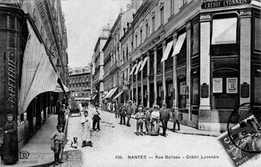 Iconographie - Rue Boileau - Crédit Lyonnais