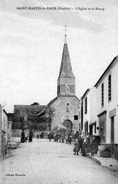 Iconographie - L'église et le bourg