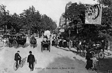 Iconographie - Porte Maillot, le retour du bois