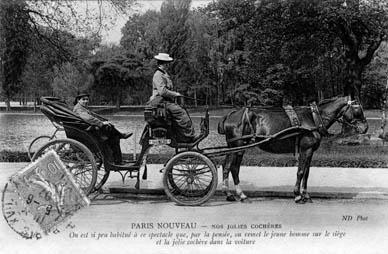 Iconographie - Paris Nouveau - Nos jolies cochères