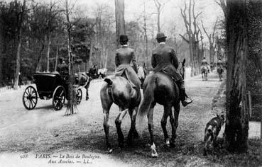 Iconographie - Le Bois de Boulogne - Aux Acacias