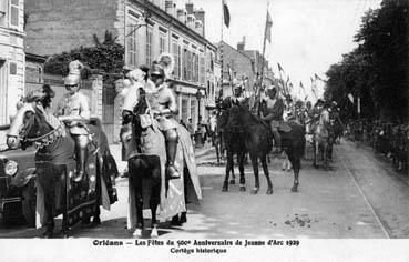 Iconographie - Les fêtes du 500e anniversaire de Jeanne d'Arc 1929 - Cortège historique