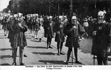 Iconographie - Les fêtes du 500e anniversaire de Jeanne d'Arc 1929 - Cortège historique