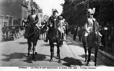 Iconographie - Les fêtes du 500e anniversaire de Jeanne d'Arc 1929 - Cortège historique