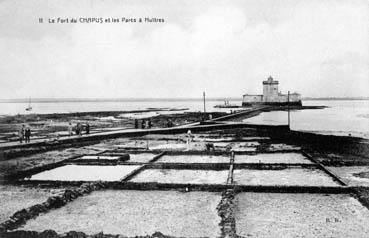 Iconographie - Le fort de Chapus et les parcs à huîtres