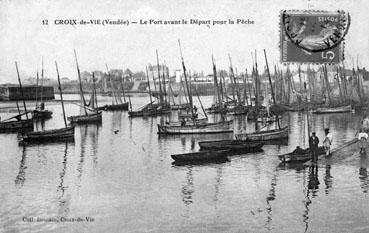 Iconographie - Le port avant le départ pour la pêche