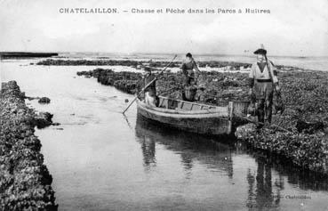 Iconographie - Chasse et pêche dans les parcs à huîtres