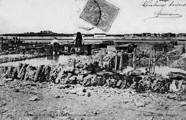 Iconographie - Parc aux moules et vue du vieux Chatelaillon