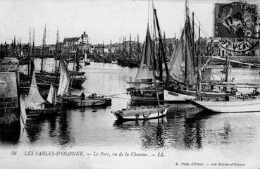 Iconographie - Le port, vu de la Chaume