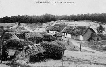 Iconographie - Un village dans les dunes