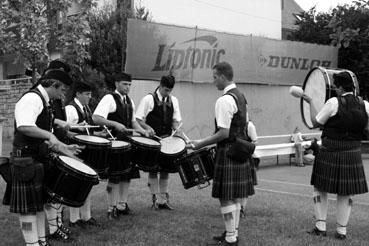 Iconographie - Groupe écossais au festival folklorique