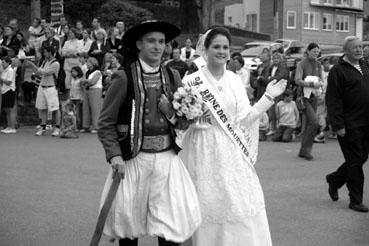 Iconographie - La "Reine des Mouettes" au festival folklorique