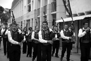 Iconographie - Bagad au festival folklorique