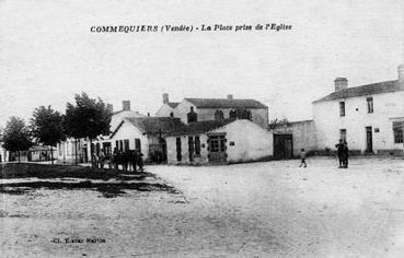 Iconographie - La place prise de l'église