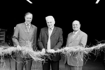 Iconographie - Inauguration du bâtiment de stockage au Vasais