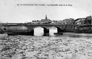 Iconographie - La Passerelle, route de la plage