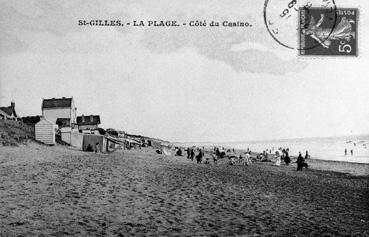 Iconographie - La plage - Côté du Casino