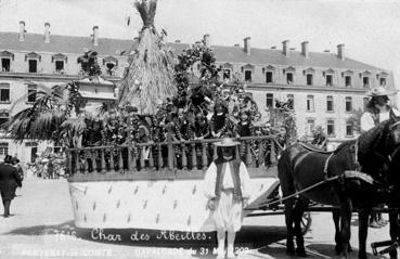 Iconographie - Cavalcade du 31 mai 1909 - Char des abeilles