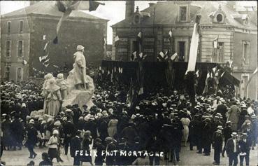 Iconographie - Inauguration de la statue de Georges Clemenceau