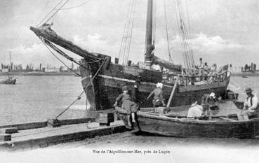 Iconographie - Vue de l'Aiguillon sur Mer, près de Luçon