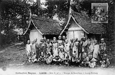 Iconographie - Groupe de Bouzillons à Luang-Prabang