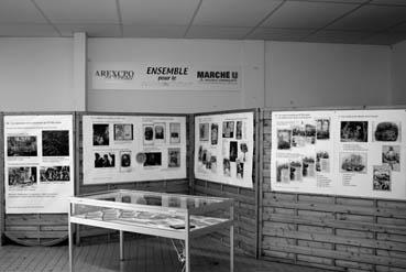 Iconographie - Exposition dans le hall du Marché U par EthnoDoc et Arexcpo