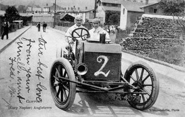 Iconographie - Cliffort (Earp Napier) - Circuit d'Auvergne - Coupe Cordon-Bonnet