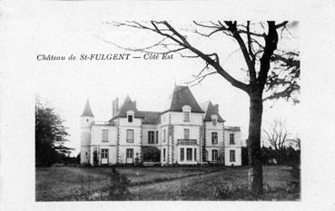 Iconographie - Château de St-Fulgent - Côté Est