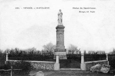 Iconographie - Statue du Sacré-Coeur