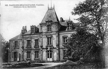 Iconographie - Château de la Richerie
