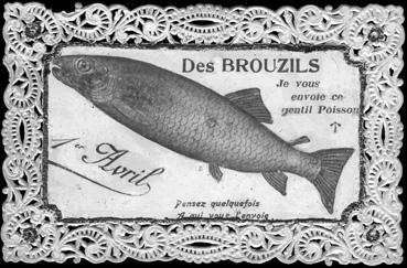 Iconographie - Des Brouzils je vous envoie ce gentil poisson