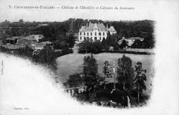 Iconographie - Château de l'Huilière et calvaire du séminaire