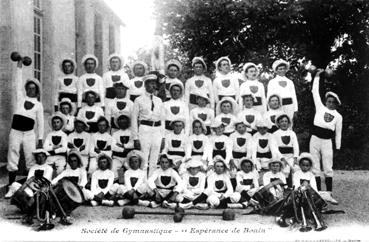 Iconographie - Sté de Gymnastique " Espérance de Bouin" 