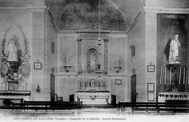 Iconographie - Chapelle de la Salette - Grand Séminaire