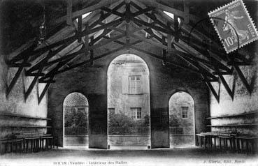 Iconographie - Intérieur des halles