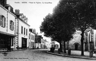 Iconographie - Place de l'Eglise - La Grand'Rue