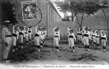 Iconographie - Société de Gymnastique "Espérance de Bouin" - Ensemble mains libres