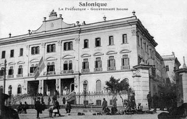 Iconographie - Salonique - La préfecture - Government house